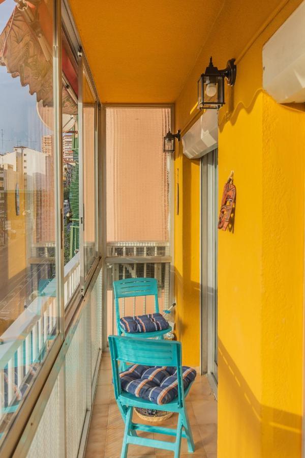 2Br Flat - Aircon - 5 Min Walk To Benidorm Beach Apartment ภายนอก รูปภาพ